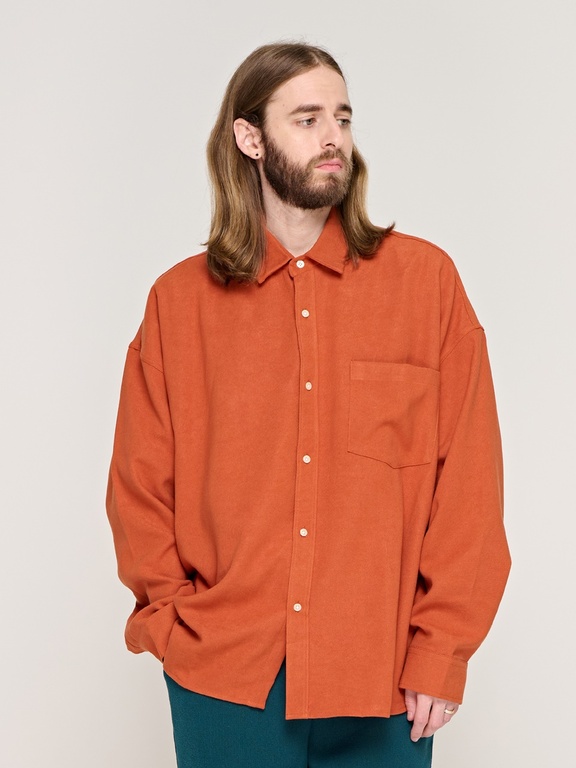 CB 윔업 파스텔 셔츠 (오렌지)
